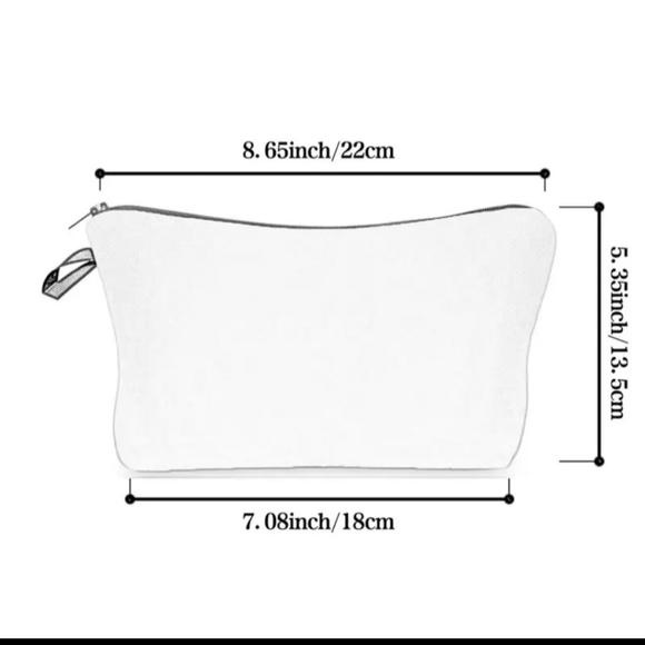 Red Rose Angel Cosmetics Bag - Picture 9 of 13